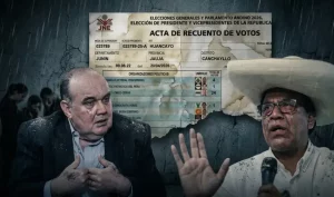 López Aliaga no ganó en los primeros recuentos de votos: Sánchez lo superó en Chanchamayo, Piura y Huancayo