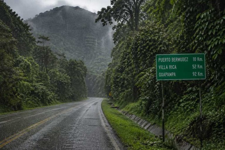 lluvias intensas selva central oxapampa satipo chanchamayo