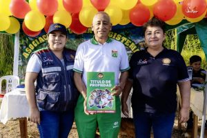 satipo titula terrenos y asegura derechos de familias