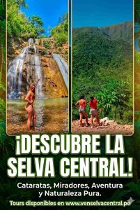 Paquetes de viaje y tours a la Selva Central