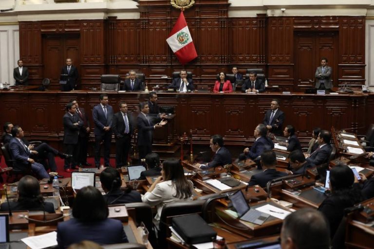 congreso peru denuncias dina boluarte politica