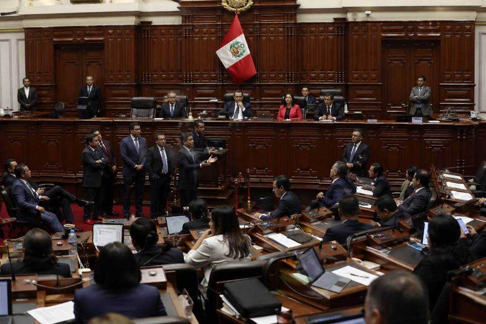 congreso peru denuncias dina boluarte politica