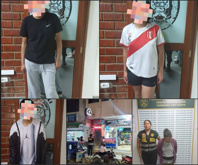 operativo policial trata de menores satipo hospedaje