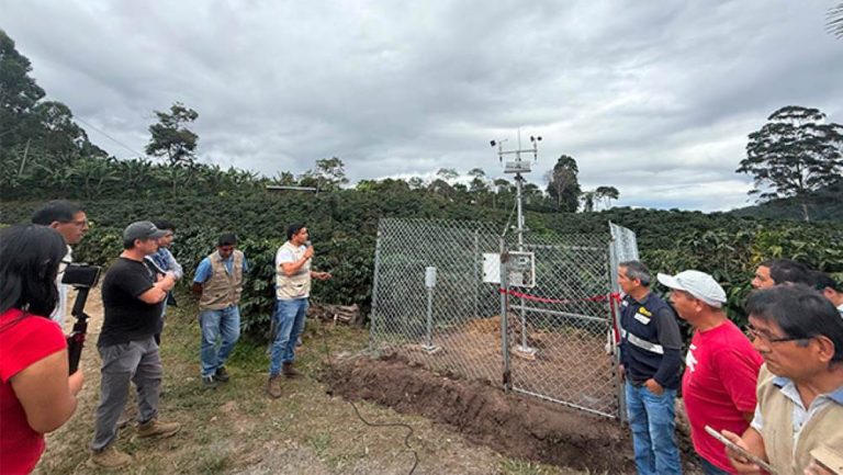 Senamhi inaugura estación agroclimática en Villa Rica
